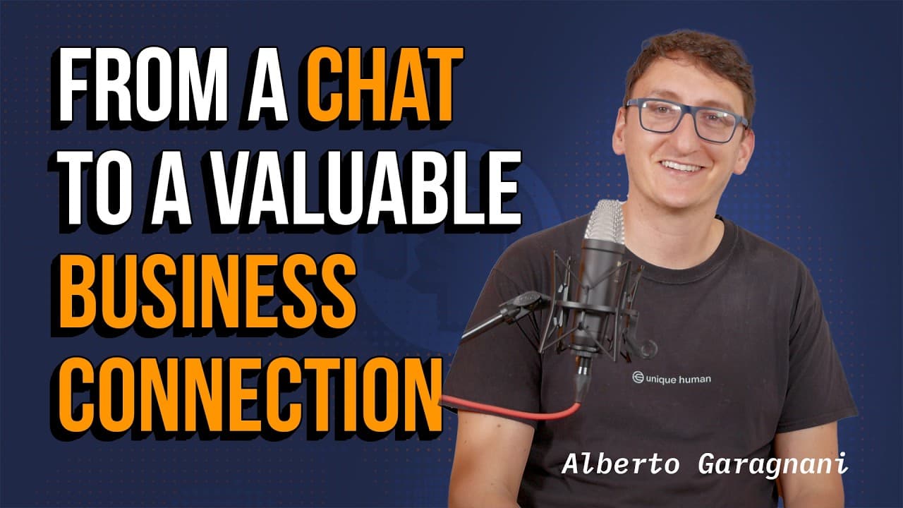 How to Turn a Casual Coffee Chat Into a Real Business Connection — Alberto Garagnani